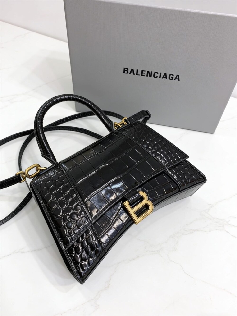 Balenciaga Hourglass Small Top Handle Bag - Picture 6 of 6